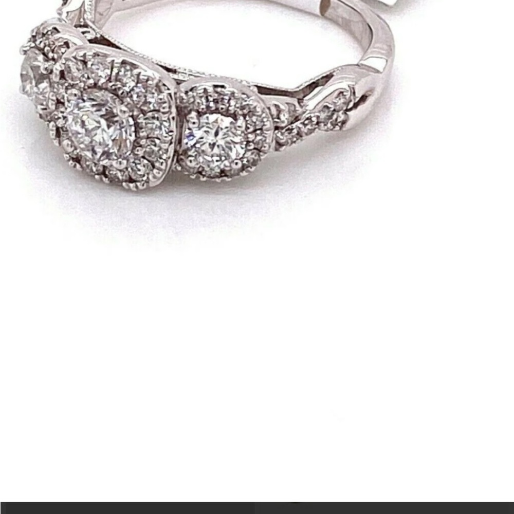 Helzberg Diamonds Silver Ring with Intricate Design